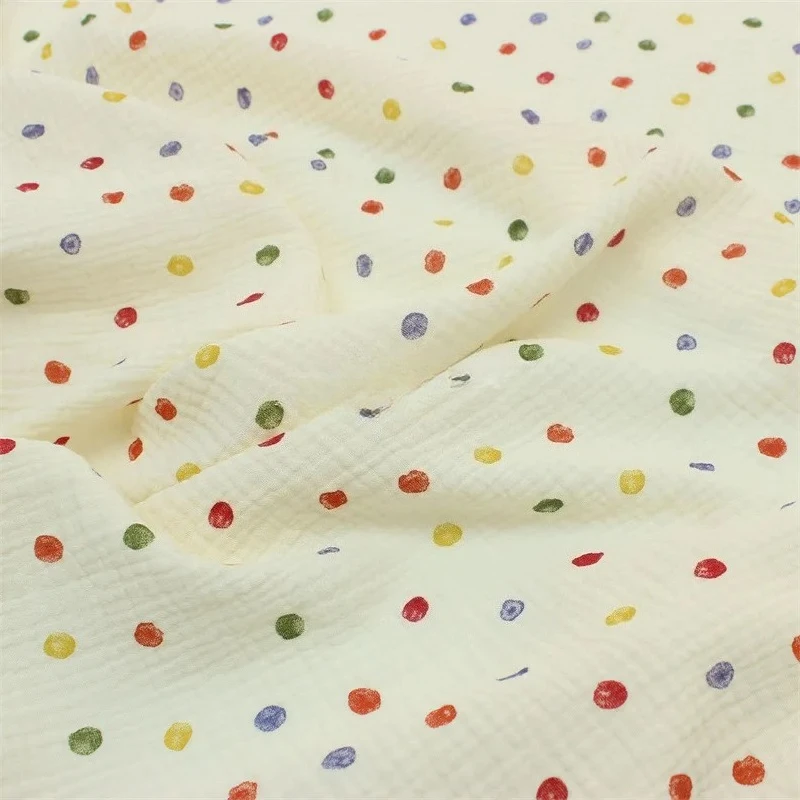 Baby Clothing Patterns Free - Tissu double gaze polyvalent 135x50cm, motif