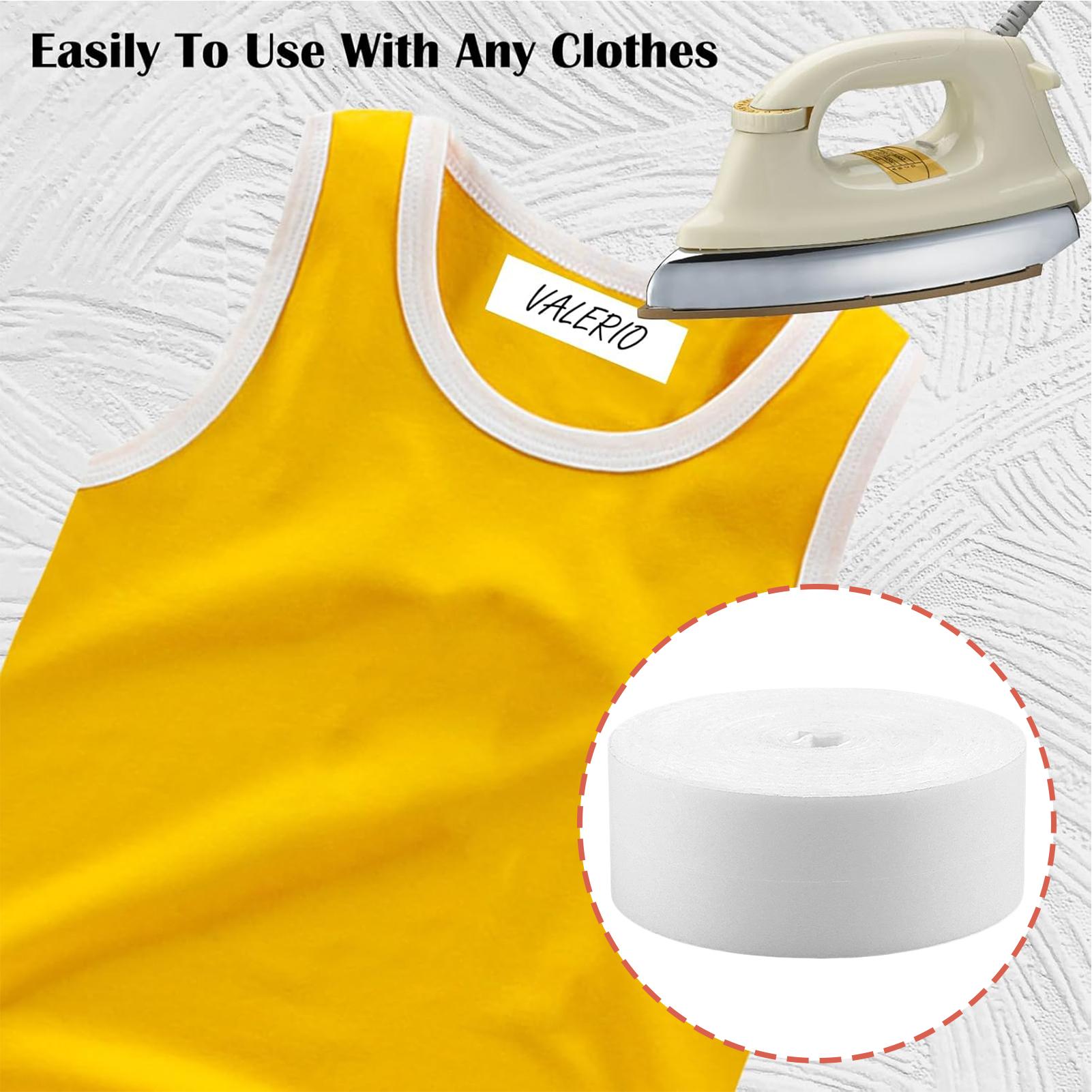 Baby Clothing Names - Étiquettes de vêtements en tissu, autocollants