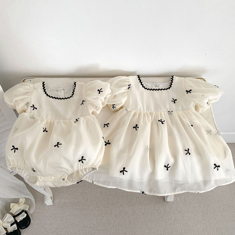 Baby Clothing For Summer - Enfants sœurs vêtements été bébé fille