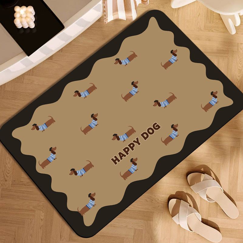 Baby Clothing Made In Usa - Tapis de teckel de dessin animé,