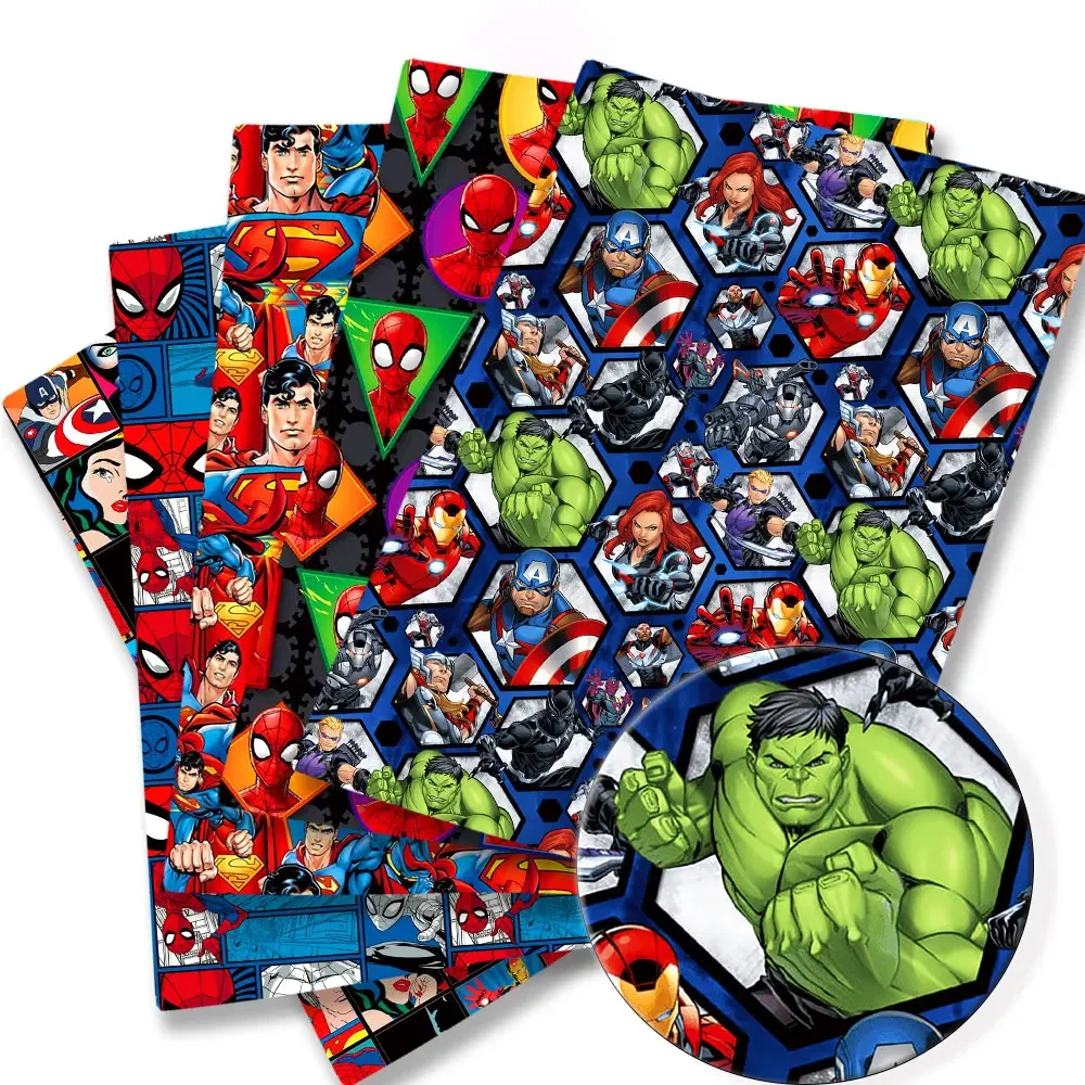 Baby Clothing Material - Disney Spider-Man tissu chaud bricolage couture