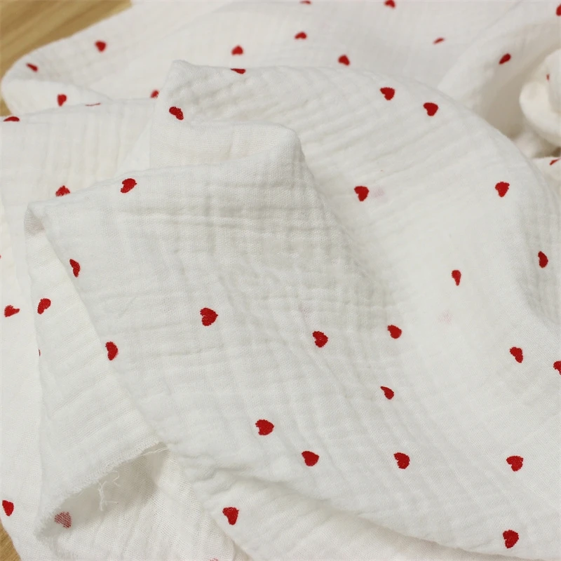 Baby Clothing For Sleep - Tissu en coton double gaze 135x50cm,