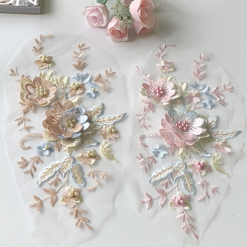 Baby Clothing Embroidery - Tissu de broderie en filet de