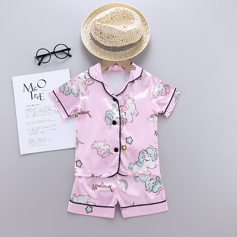 Baby Clothing Patterns Free - Ensemble pyjama licorne pour petites filles,