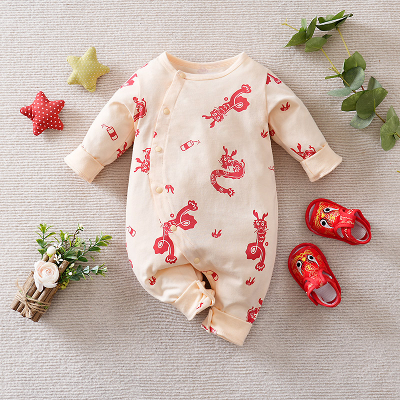 Baby Clothing Made In Usa - Combinaison bébé de Style chinois avec