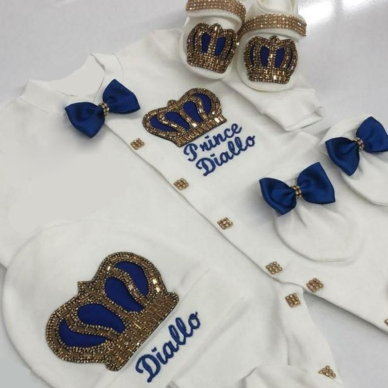 Baby Clothing Names - Ensemble cadeau personnalisé avec nom Lilax