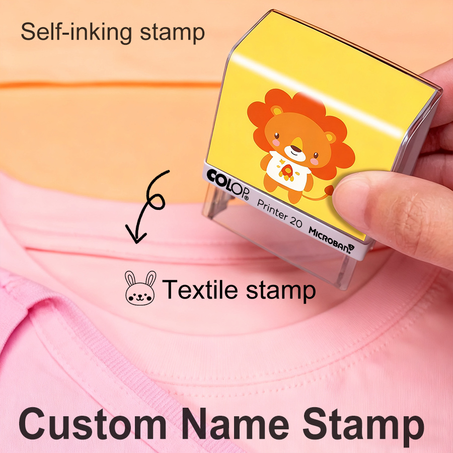 Baby Clothing Names - Tampon Personnalisé pour Vêtements d'Enfants |