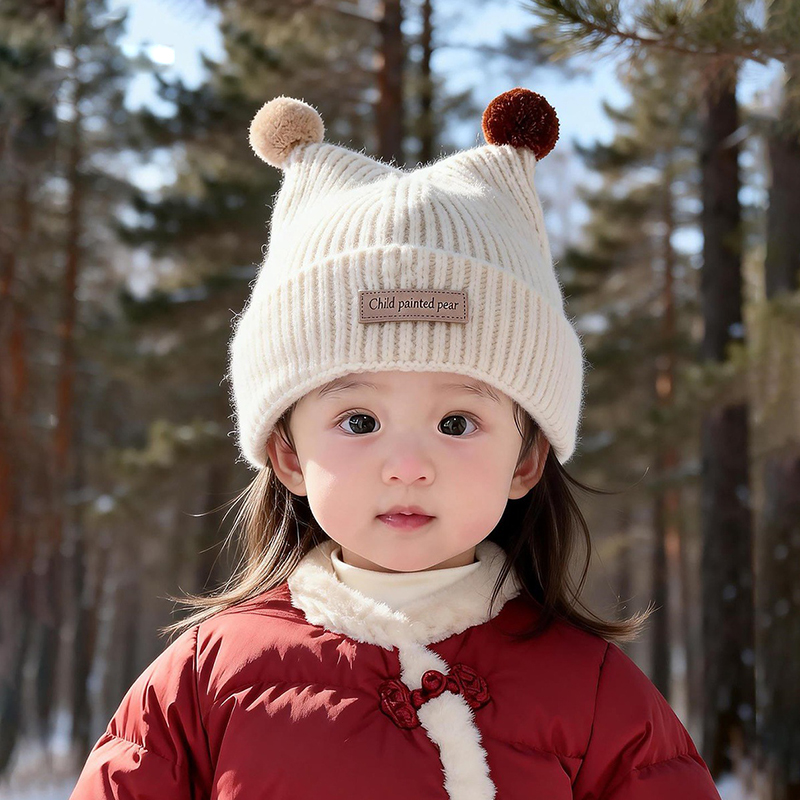 Baby Hat Beanie - Bonnet tricoté pour bébé de 1