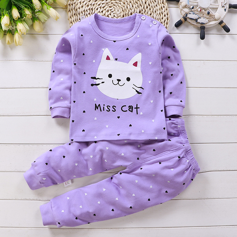 Baby Clothing For Sleep - Pyjama d'automne pour filles et garçons,