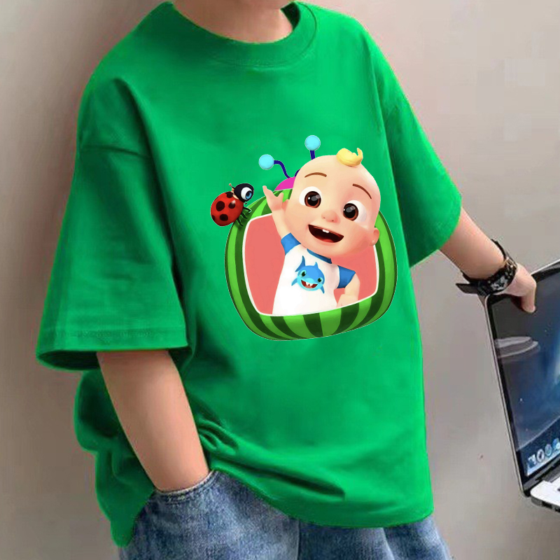 Baby Clothing For Summer - Cocomelons bébé T-Shirts Anime coton manches