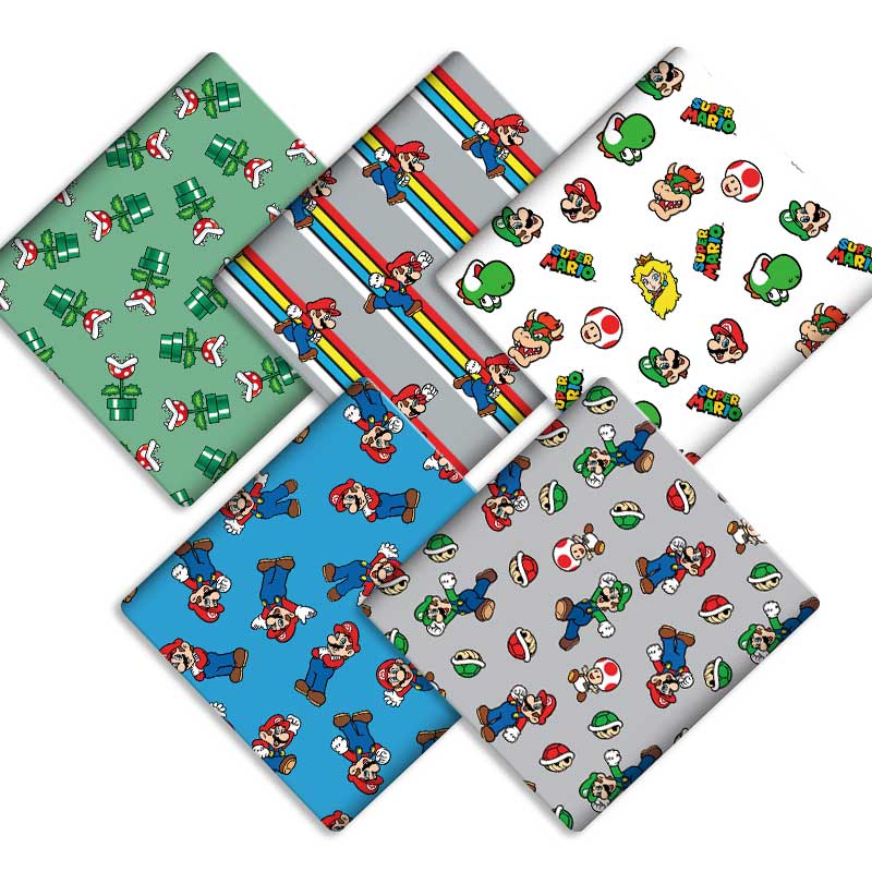 Baby Clothing Material - Tissu imprimé en polyester et coton