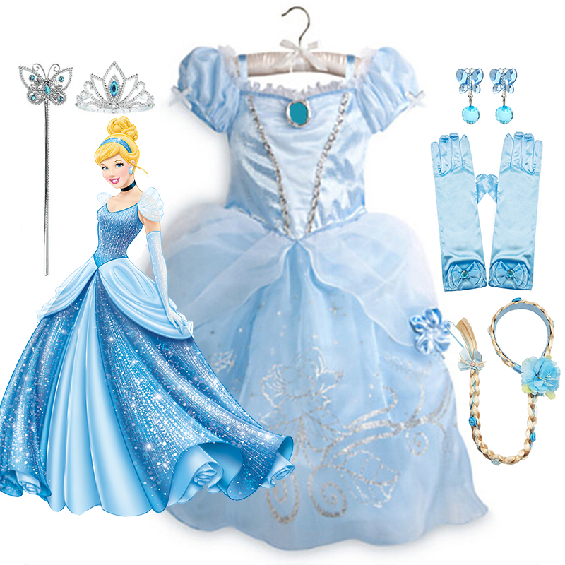 Baby Clothing Sizes - Filles Cosplay Disney cendrillon princesse Costume