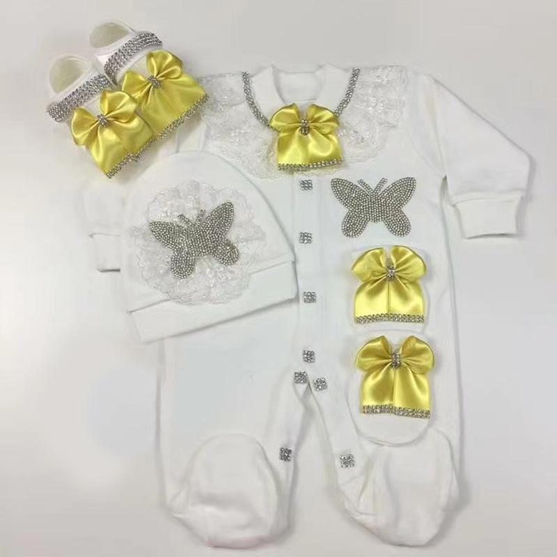 Lot de 4 barboteuses de bienve - Baby Clothing Names avis et prix