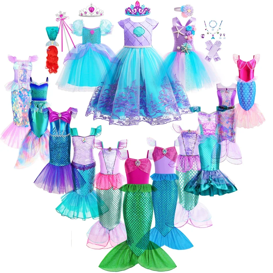 Robe sirène pour filles, robes - Baby Clothing Sizes avis et prix