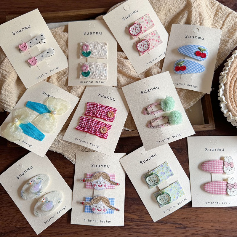 Pinces à cheveux en tissu Flor - Baby Clothing Material avis et prix
