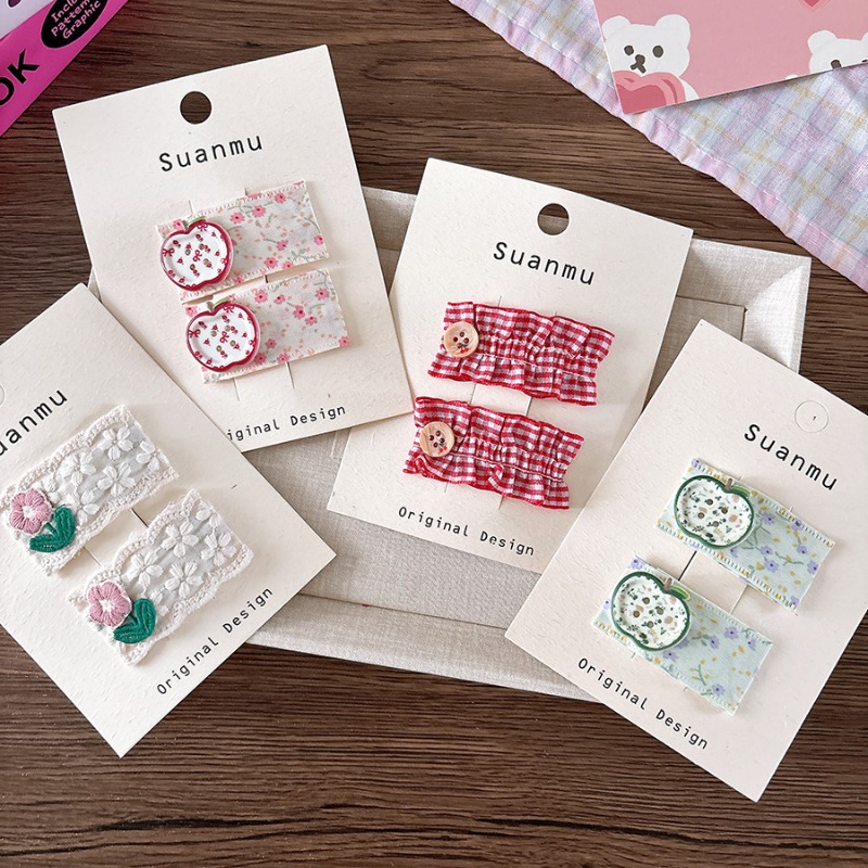 Pinces à cheveux en tissu Flor - Baby Clothing Material avis et prix