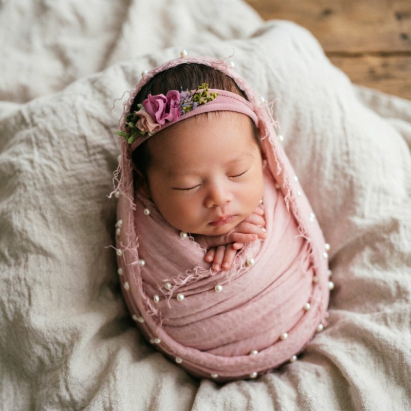Tissu d'emmaillotage en coton  - Baby Clothing Material avis et prix
