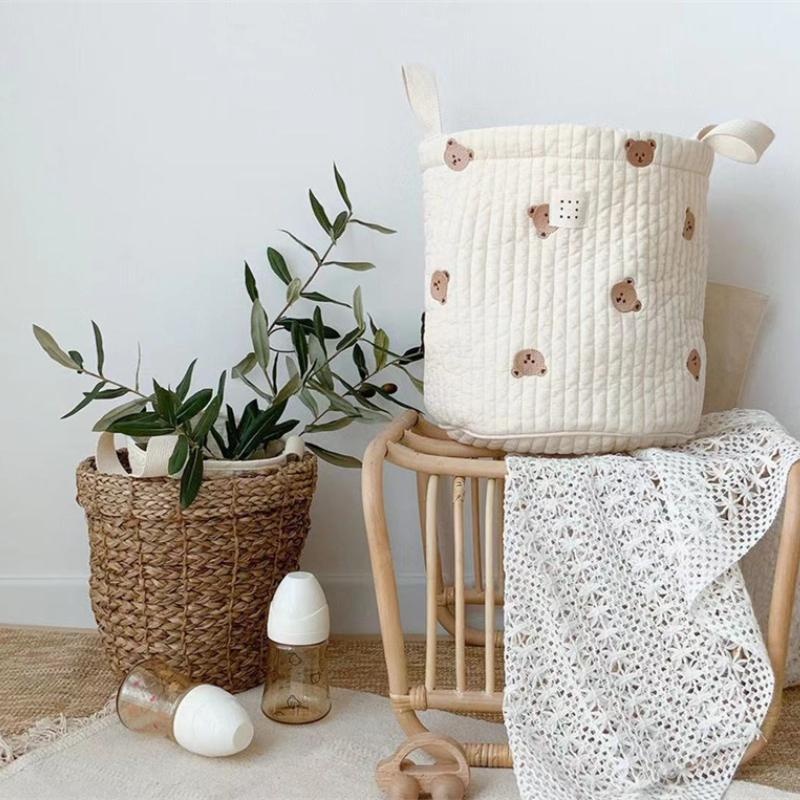 Sac à couches brodé ours migno - Baby Clothing Embroidery avis et prix