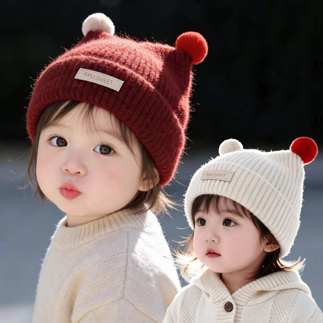 Bonnet tricoté pour bébé de 1  - Baby Hat Beanie avis et prix