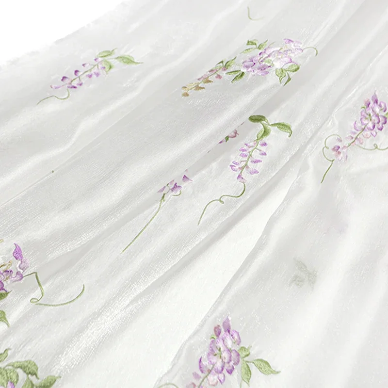 Tissu de broderie de glycine b - Baby Clothing Embroidery avis et prix
