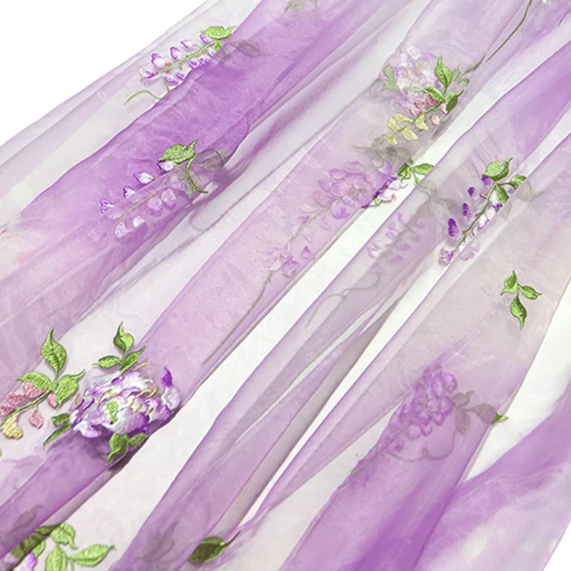Tissu de broderie de glycine b - Baby Clothing Embroidery avis et prix