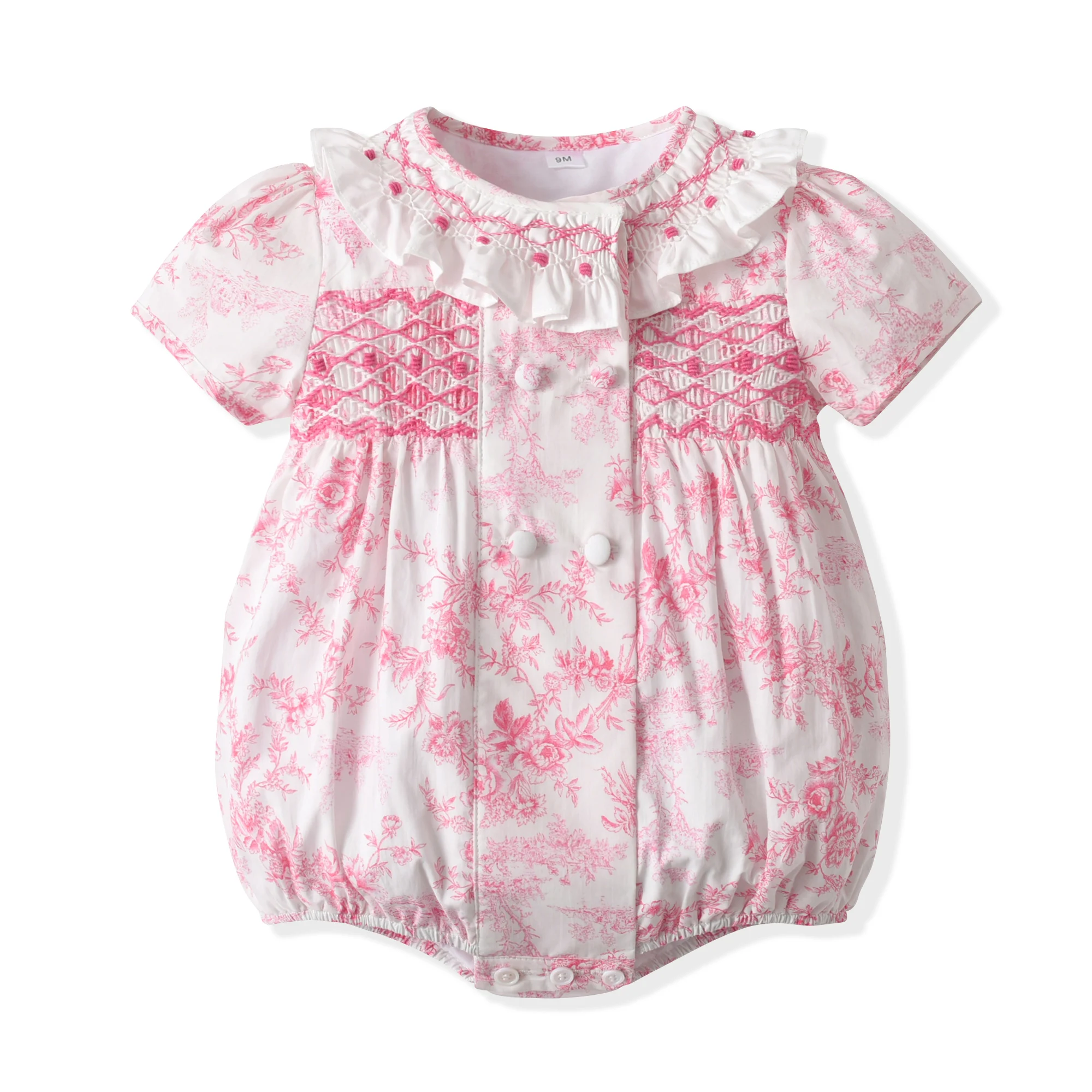 Barboteuse d'été smockée à man - Baby Clothing Made In Usa avis et prix