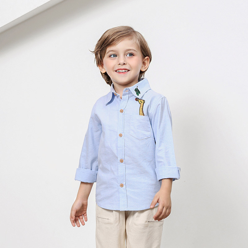 Chemise en coton à manches lon - Baby Clothing Embroidery avis et prix