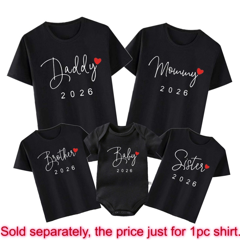 T-shirts assortis pour la fami - Baby Clothing For Summer avis et prix